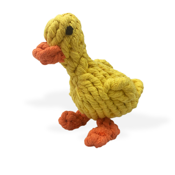 Lucky-Pet DENTA Baumwoll-Spielzeug Ente