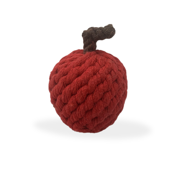 Lucky-Pet DENTA Baumwoll-Spielzeug Apfel